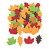 Fall Leaves Self-Adhesive Shapes - 48 Pc. Image 1