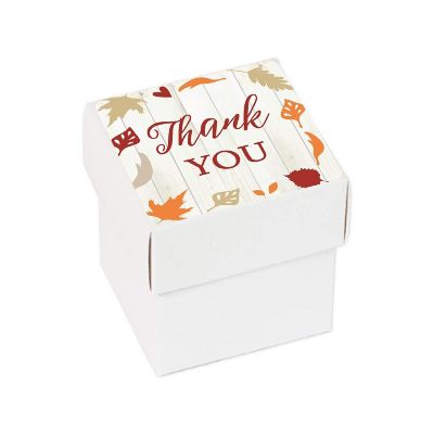 Fall Leaves Wedding TY 2x2in 20pk Image 1