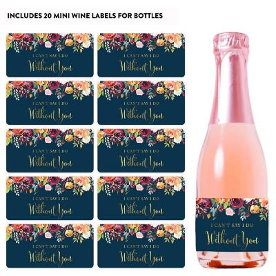 Fall Navy Floral Future Mrs 5x4in 20pk Image 3