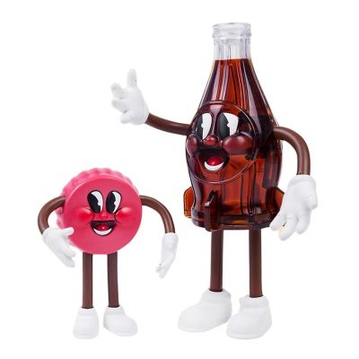 Fallout 76 Bottle and Cappy Bendable Figure Set Image 1