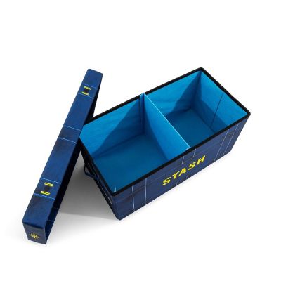 Fallout 76 Vault-Tec Fabric Storage Bin  24 x 12 Inches Image 1