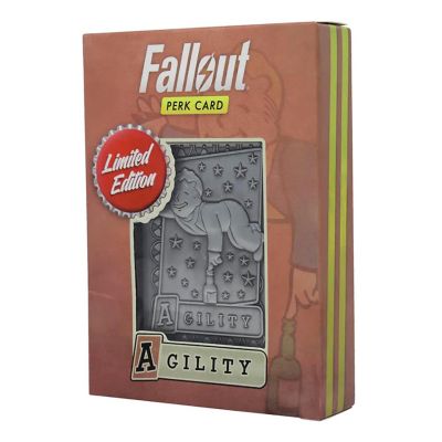 Fallout Limited Edition Replica Perk Card  Agility Image 3