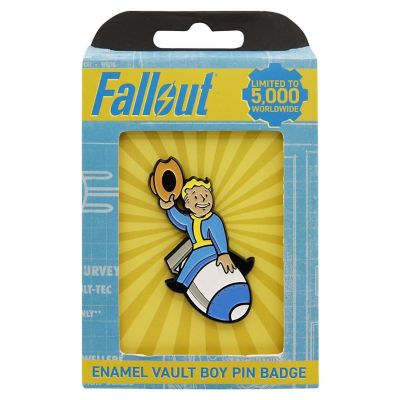 Fallout Limited Edition Vault Boy Pin Badge Image 1