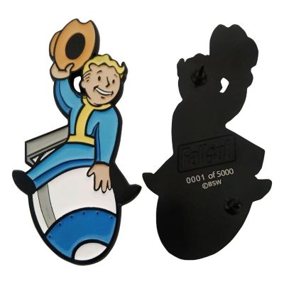Fallout Limited Edition Vault Boy Pin Badge Image 2