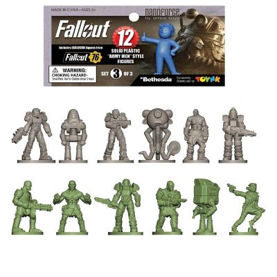 Fallout Nanoforce Series 1 Army Builder Figure Collection - Bagged Version 3 Image 1