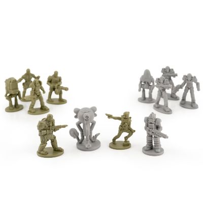 Fallout Nanoforce Series 1 Army Builder Figure Collection - Bagged Version 3 Image 1