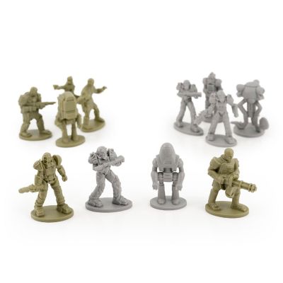 Fallout Nanoforce Series 1 Army Builder Figure Collection - Bagged Version 3 Image 3