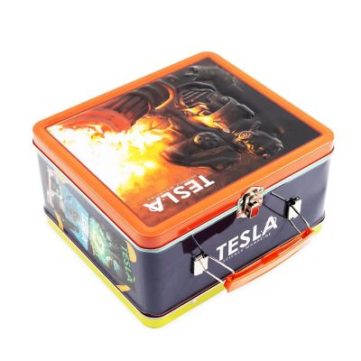 Fallout Tesla Science Magazine Metal Lunchbox Image 2