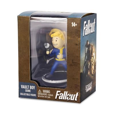 Fallout Vault Boy (Gun) 3-Inch Mini Figure Image 1
