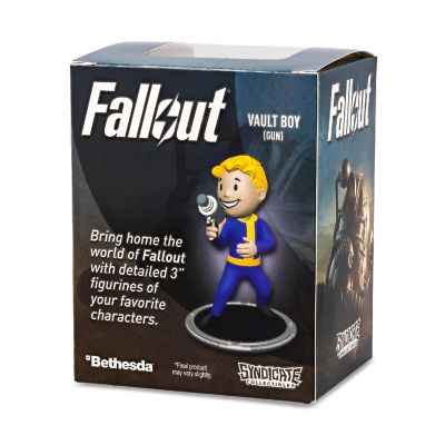 Fallout Vault Boy (Gun) 3-Inch Mini Figure Image 2