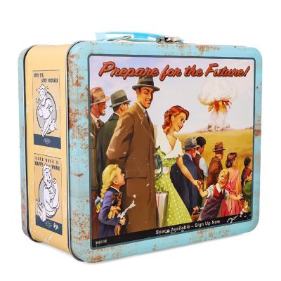 Fallout Vault-Tec "Prepare For The Future" Metal Lunchbox Image 1