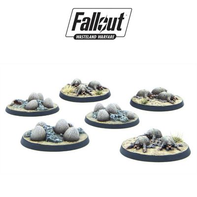 Fallout - Wasteland Warfare - Mirelurk Hatchlings + Eggs Image 1