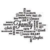Family Quote Peel And Stick Wall Decals Image 1