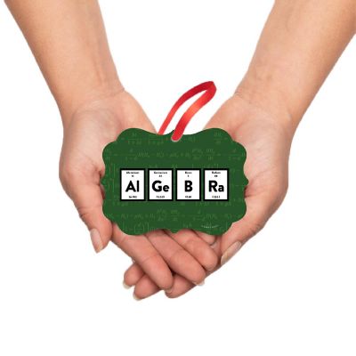 Fancy Frame Metal Ornament Algebra Image 2