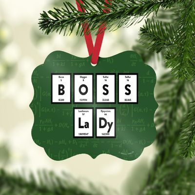 Fancy Frame Metal Ornament Boss Lady Image 1