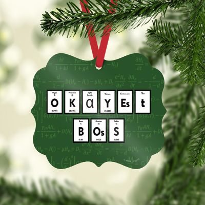 Fancy Frame Metal Ornament Okayest Boss Image 1