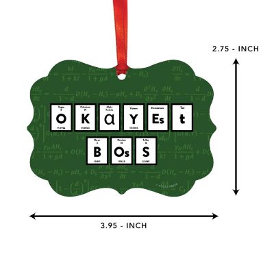 Fancy Frame Metal Ornament Okayest Boss Image 1