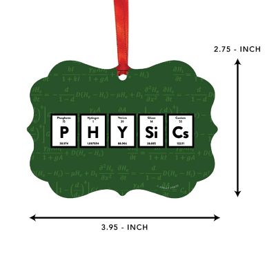 Fancy Frame Metal Ornament Physics Image 1
