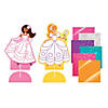 Fancy Gowns Foil Art Sticker Pack Image 1