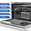 Farberware Professional 6-Piece Countertop Dishwasher, White Image 1
