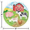 Farm Animals Birthday Party Plates and Napkins Image 2