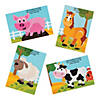 Farm Animals Sticker by Number Cards - 24 Pc. Image 1