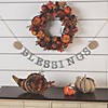 Farmhouse Fall Garland with Icons Image 1