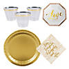Farmhouse Rustic Tableware Kit for 24 Guests Image 1