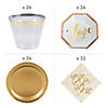 Farmhouse Rustic Tableware Kit for 24 Guests Image 1