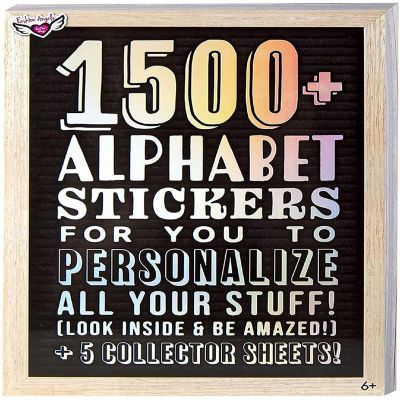Fashion Angels 1500+ Alphabet Sticker Book Image 1