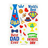 Father&#8217;s Day Bookmark Sticker Scene - 12 Pc. Image 2