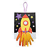 Father&#8217;s Day Handprint Rocket Sign Craft Kit - Makes 12 Image 1