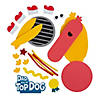Father&#8217;s Day Hot Dog Craft Kit - Makes 12 Image 1