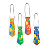 Father's Day Necktie Craft Kit - Makes 12 Image 1