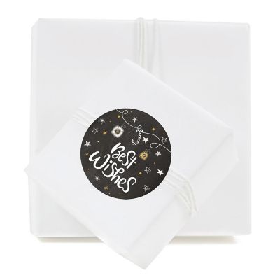 Faux Chalkboard Stars Christmas Labels Image 2