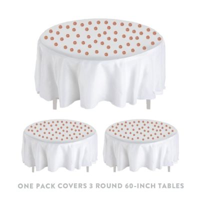 Faux Rose Gold Confetti 180-Pack Image 3