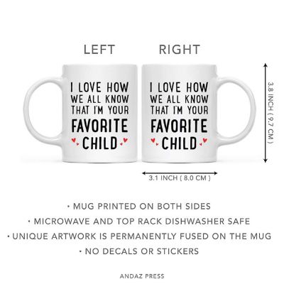 Favorite Child Mug, 1 Pack Image 3