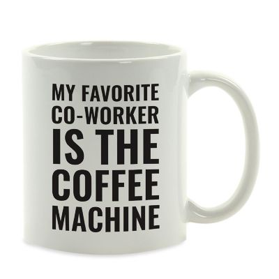 Favorite Co-Worker Machine ceramic mug Image 2