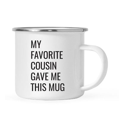 Favorite Cousin Metal Campfire Fun Mug Image 2