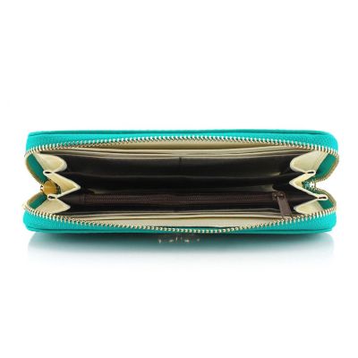 FC Design Light Blue Long Wallets Image 2