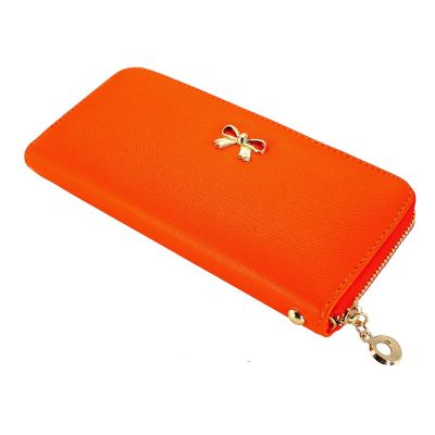 FC Design Orange Long Wallets Image 1