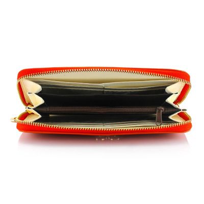 FC Design Orange Long Wallets Image 2