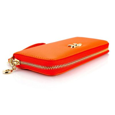 FC Design Orange Long Wallets Image 3