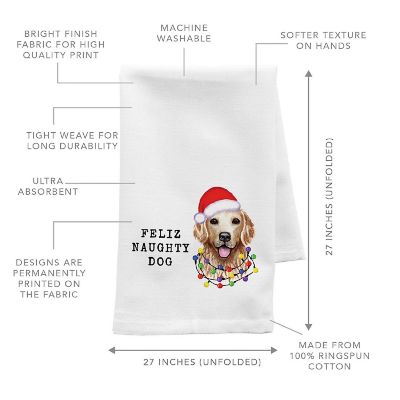 Feliz Naughty Dog Towel, 1 Pack Image 1
