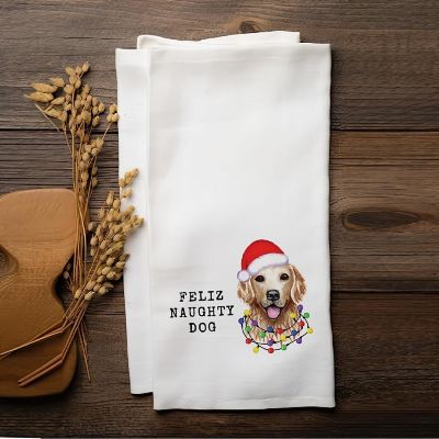 Feliz Naughty Dog Towel, 1 Pack Image 2