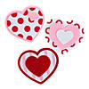 Felt Valentine&#8217;s Day Heart Magnet Craft Kit - Makes 12 Image 1