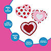 Felt Valentine&#8217;s Day Heart Magnet Craft Kit - Makes 12 Image 4