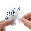 Felt Winter Snowflake Magnet Craft Kit - Makes 12 Image 2