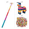 Festive Bull Pi&#241;ata Kit &#8211; 208 Pc. Image 1