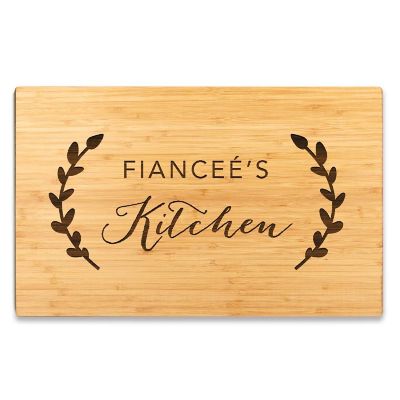 Fiancee's Kitchen Rustic Board 17.75x11 Image 1